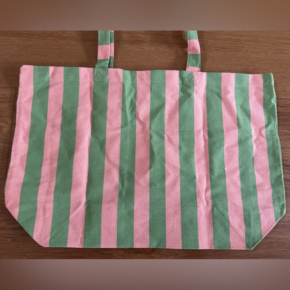 NEW Sezane Bonjour Texas Cotton Tote Bag - Picture 5 of 6